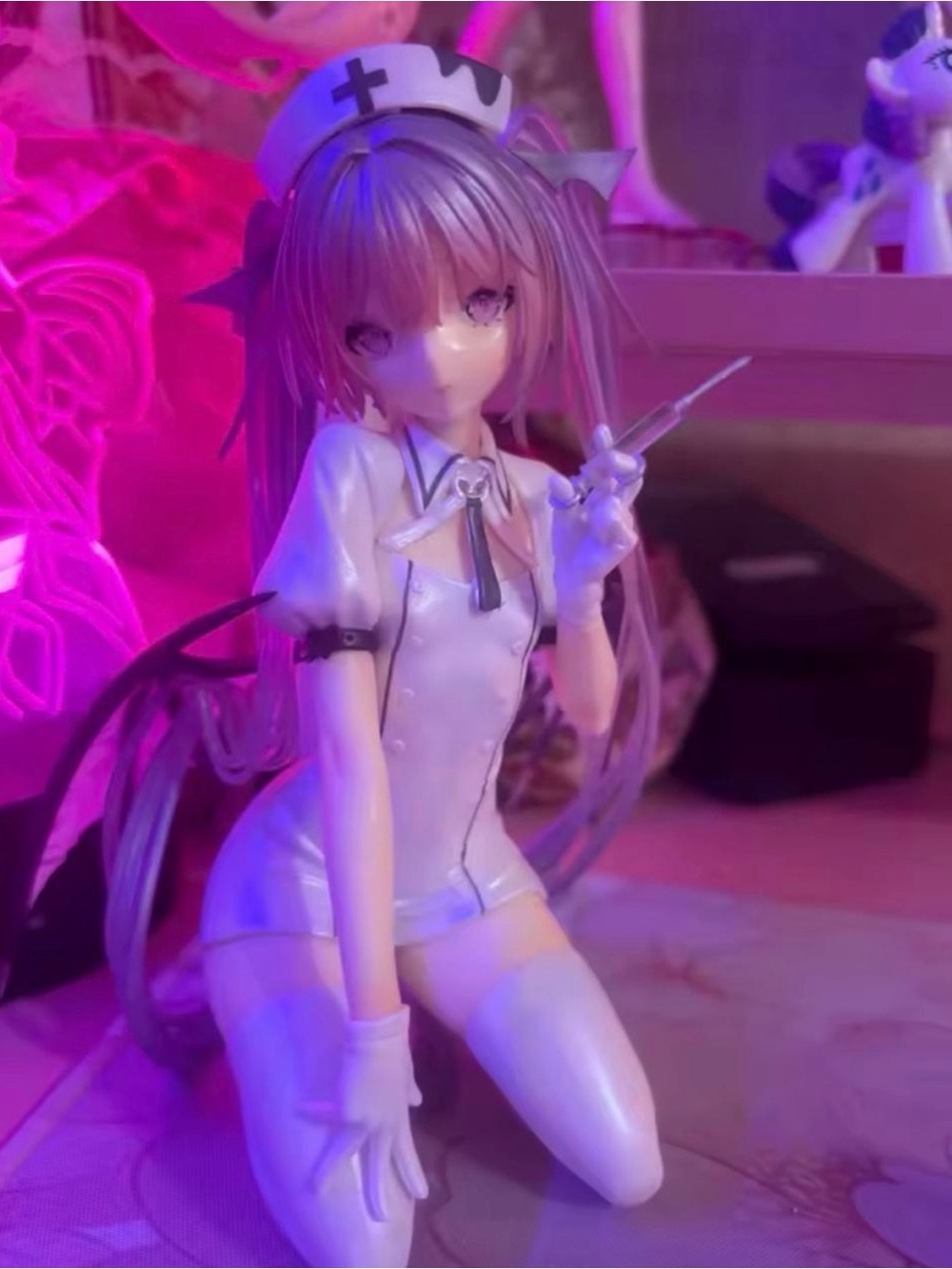 Rurudo Eve Nurse Anime figure No box, has extra accessories